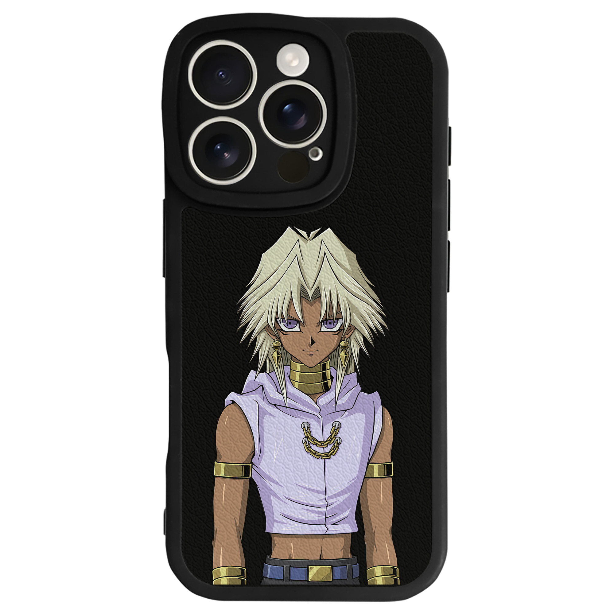 遊☆戯☆王 Yu-Gi-Oh! 【iPhone 16シリーズ対応】シリコンスマホケース（レザー調） 材質：シリコン